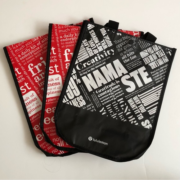 Lululemon Shopping Bags (Small) - Picture 1 of 2